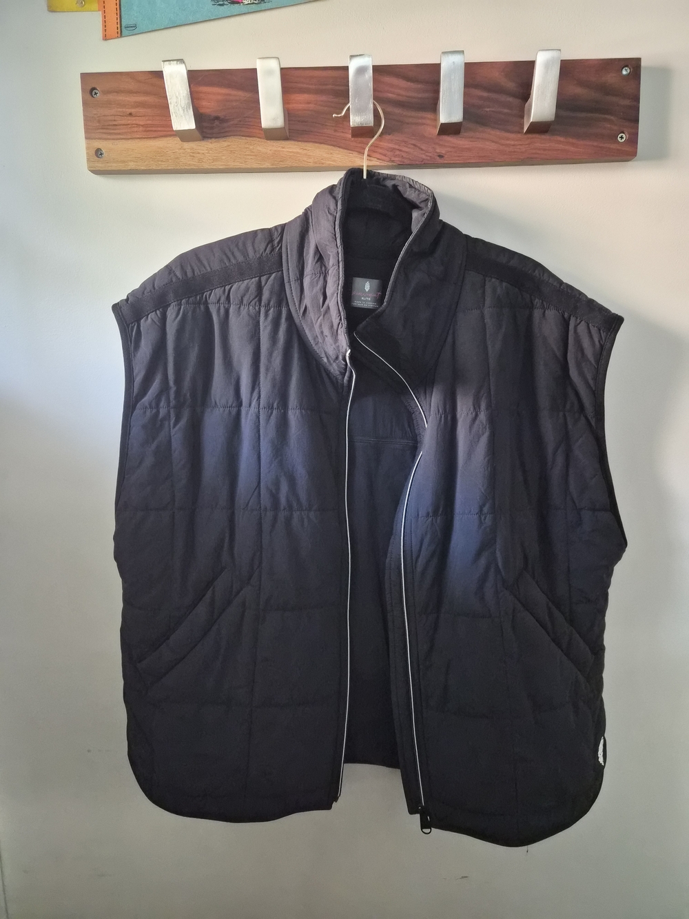 FP Movement by Free People Black Pippa Packable Puffer Vest
